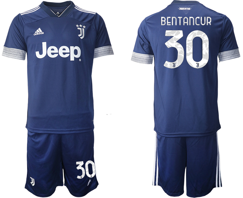 Men 2020-2021 club Juventus away #30 blue Soccer Jerseys->juventus jersey->Soccer Club Jersey